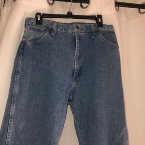 Wrangler straight leg denim